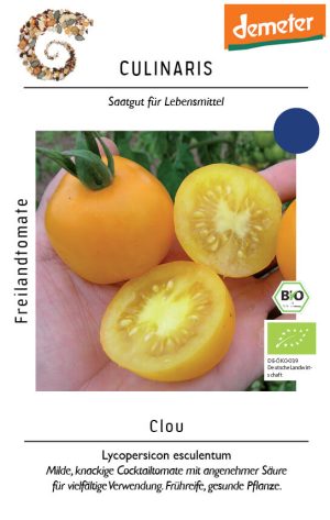 clou, bio cocktailtomate, cherrytomate, snacktomate, Tomate samen saatgut culinaris freiland alte sorte kompost&liebe kaufen online shop bestellen