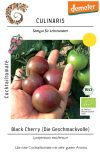 black cherry, bio cocktailtomate, cherrytomate, snacktomate, Tomate samen saatgut culinaris freiland alte sorte kompost&liebe kaufen online shop bestellen