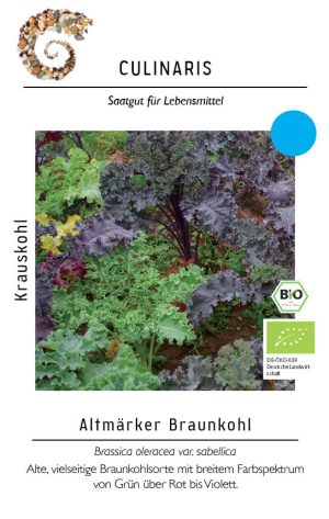 altmärker braunkohl, grünkohl, samen, bio saatgut, freiland, kohl, culinaris