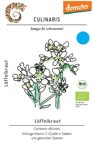 loeffelkraut kräuter blumen Culinaris samen bio saatgut sativa kompost&liebe kaufen online shop bestellen demeter