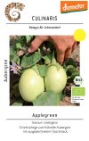 applegreen, aubergine, bio, culinaris, saatgut, grÃ¼n, groÃŸe frÃ¼chte, freiland, Auberginensamen kaufen von Kompost&Liebe