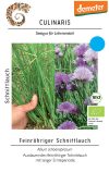 Feinröhriger Schnittlauch Bellarisa, samen, bio saatgut, freiland, kräuter salat, culinaris