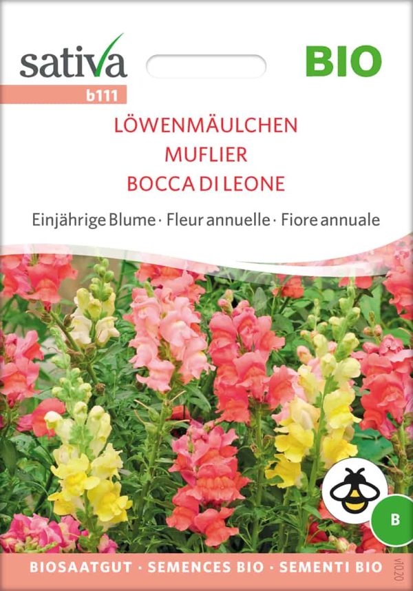 Löwenmäulchen , bio samen, saatgut , kaufen, sativa, biosamen