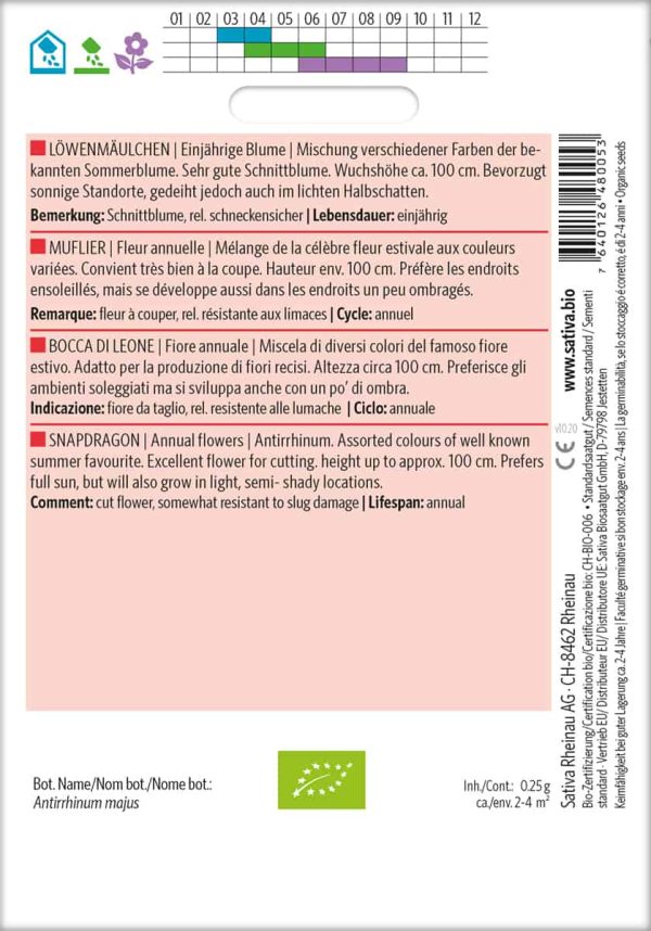 Löwenmäulchen – Bild 2