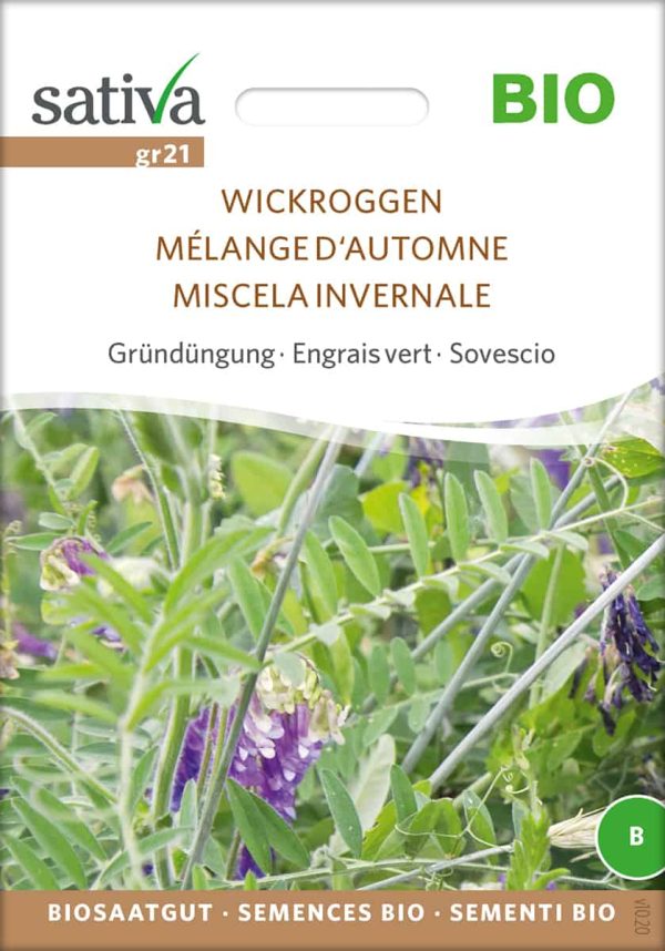 Wickroggen Gründüngung bioverita pro specie rara samen bio saatgut sativa kompost&liebe kaufen online shop