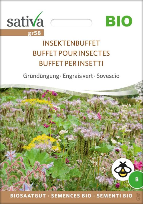 Insektenbuffet Gründüngung samen bio saatgut sativa kompost&liebe kaufen online shop