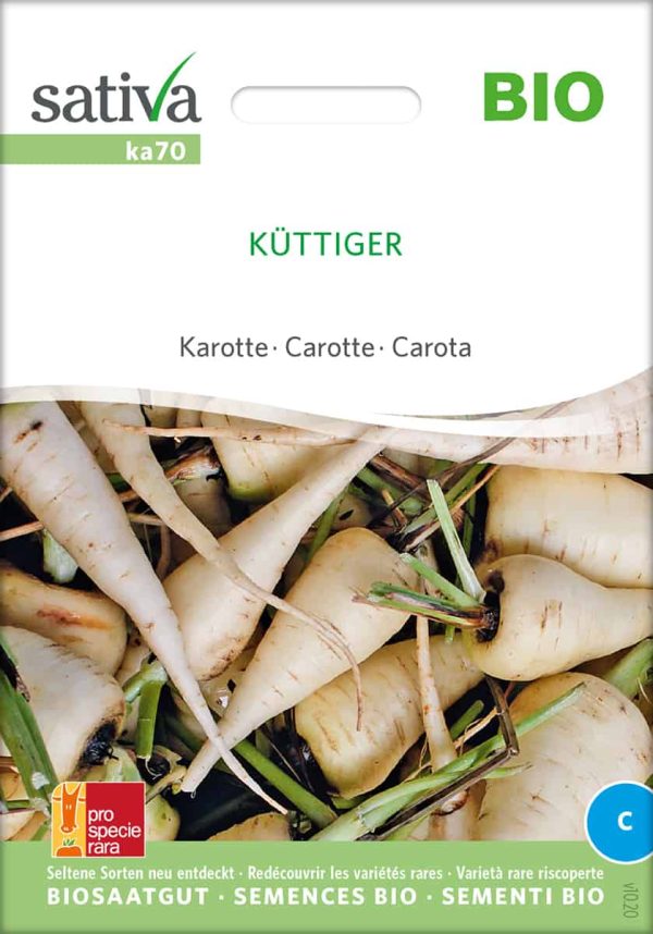 sativa, Karotte, möhre, küttiger, bio samen, saatgut, kaufen