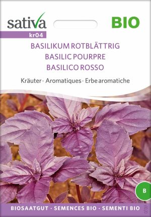 Basilikum kräuter samen bio saatgut sativa kompost&liebe kaufen online shop