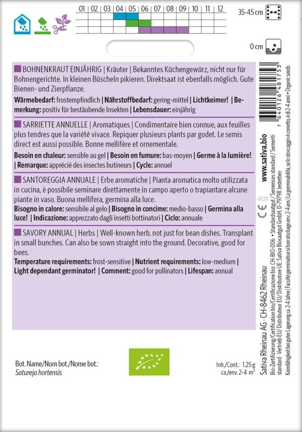 Bohnenkraut einjährig – Bild 2