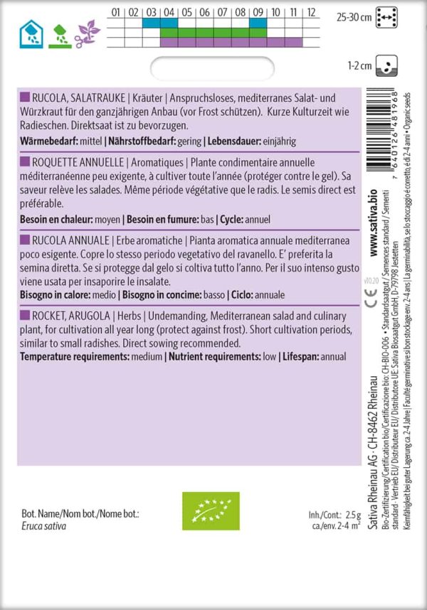 Rucola Salatrauke – Bild 2