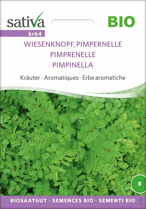 wiesenknopf pimpernelle pro specie rara samen bio saatgut sativa kompost&liebe kaufen online shop