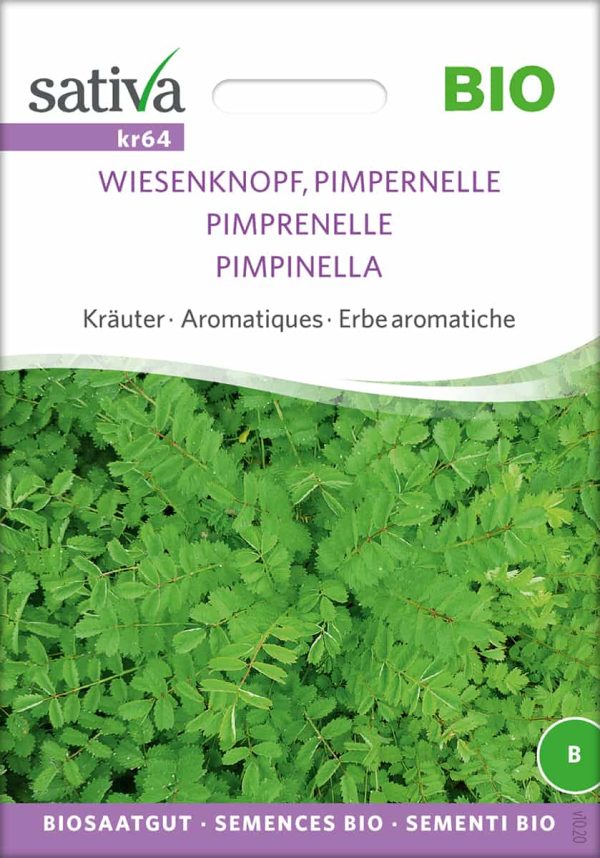 wiesenknopf pimpernelle pro specie rara samen bio saatgut sativa kompost&liebe kaufen online shop