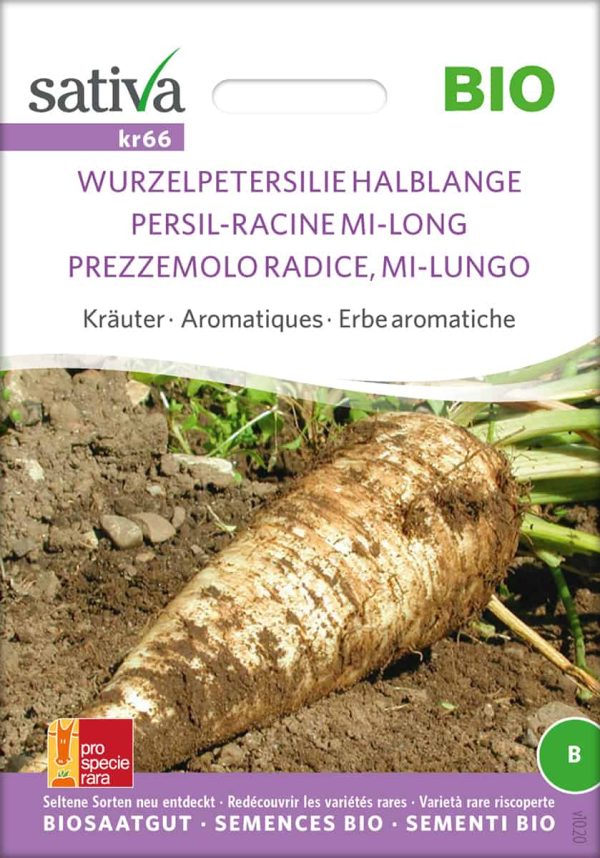 wurzelpetersilie halblange pro specie rara samen bio saatgut sativa kompost&liebe kaufen online shop