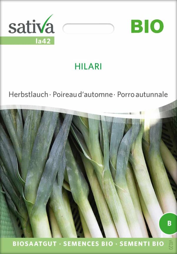 Porree Lauch Hilari samen bio saatgut sativa kompost&liebe kaufen online shop