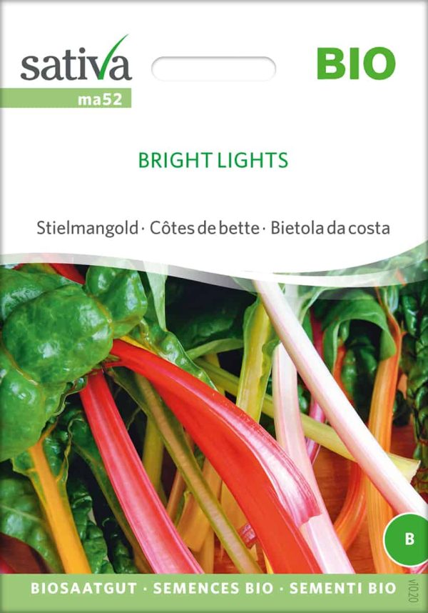 Bright Lights, mangold schnittmangold, spinatmangold, stielkraut, , bio samen, saatgut, kaufen sativa