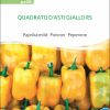 Quadrato D'Asti Giallo Paprika BIO-Samen Saatgut kaufen sativa