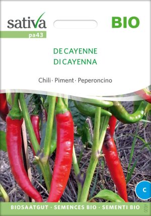 De cayenne Chilisamen Saatgut,Bio Sativa kompost und liebe kaufen alte sorten samenfest online shop garten selbstversorger kaufen bestellen