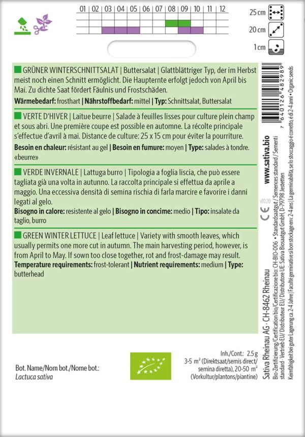 Grüner Winterschnittsalat – Bild 2