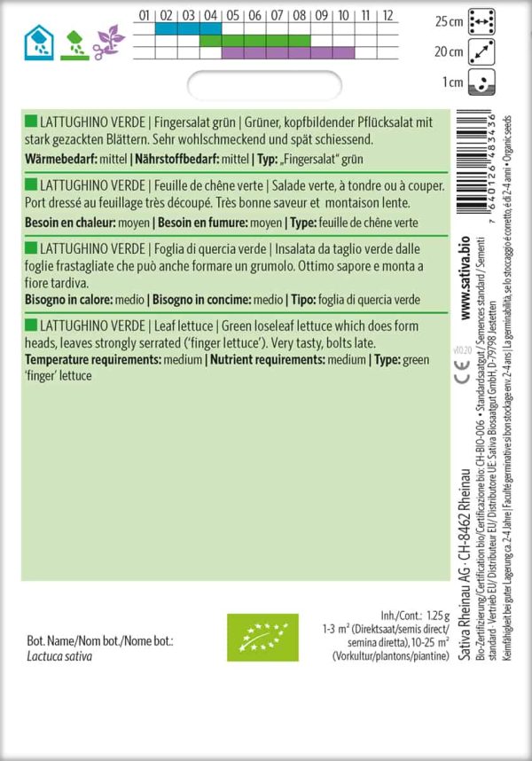 Kompost&Liebe Kompost&Liebe Kompost&Liebe Lattughino Verde