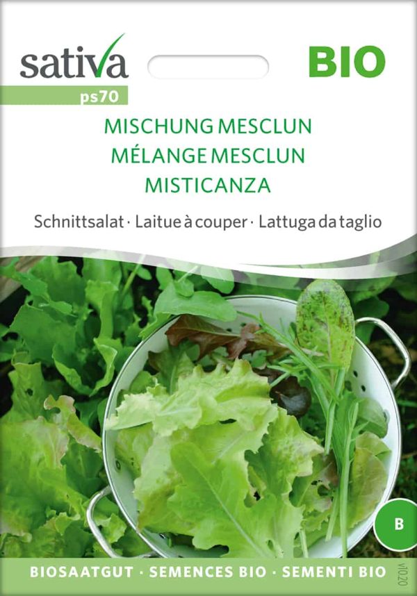 schnittsalat mesclun mischung freiland Saatgut,Bio Sativa kompost und liebe kaufen alte sorten samenfest online shop garten selbstversorger