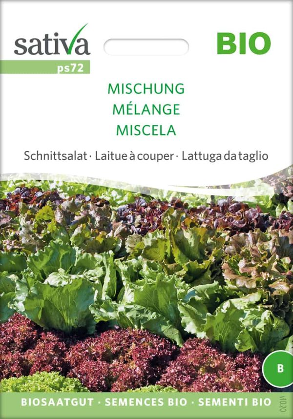 schnittsalat mischung freiland Saatgut,Bio Sativa kompost und liebe kaufen alte sorten samenfest online shop garten selbstversorger