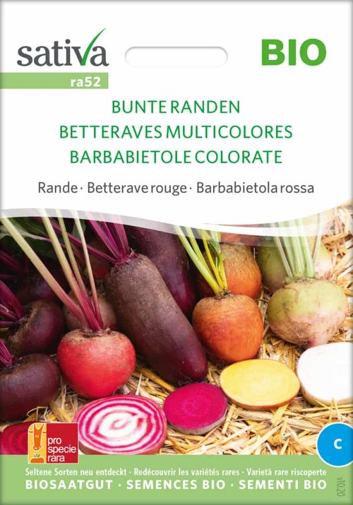 bunte randen rote beete Mischung rotebeete bioverita pro specie rara samen bio saatgut sativa kompost&liebe kaufen online shop