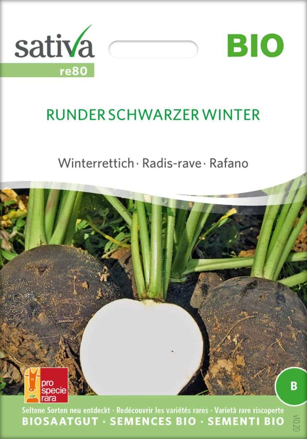 Runder Schwarzer Winter