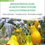 Birnenförmige Gelbe tomate cherrytomate freiland samen bio saatgut sativa kompost&liebe kaufen online shop