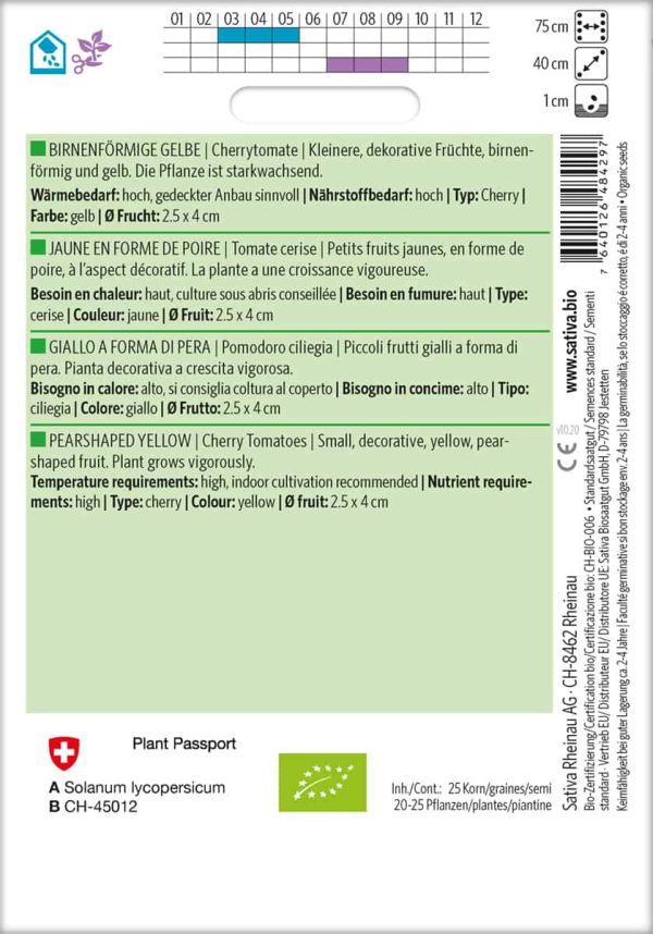 Kompost&Liebe Kompost&Liebe Kompost&Liebe Birnenförmige Gelbe