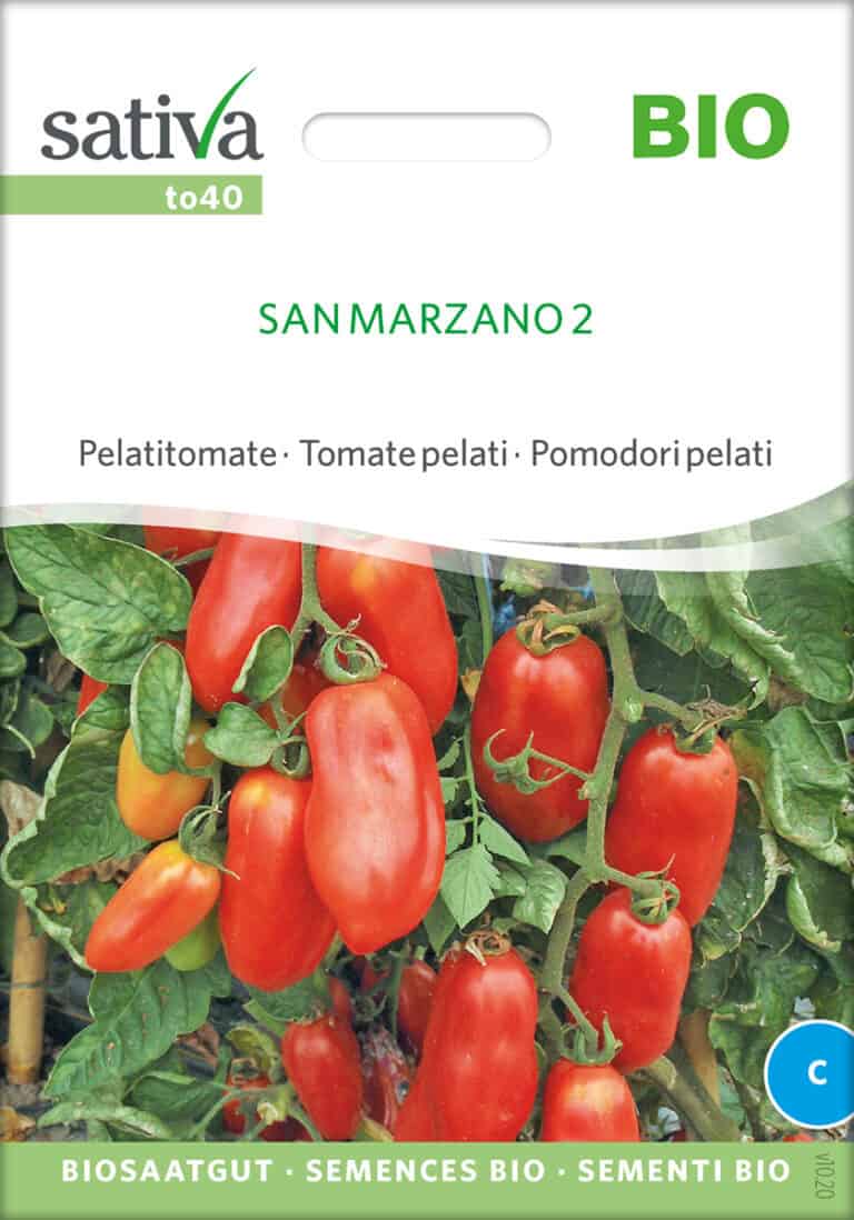 San Marzano 2 tomate pelatitomate stabtomate samen bio saatgut sativa kompost&liebe kaufen online shop