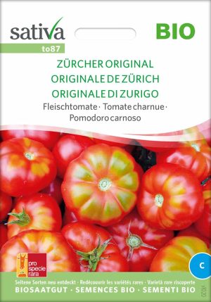 Zürcher Original tomate Fleischtomate stabtomate samen bio saatgut sativa kompost&liebe kaufen online shop