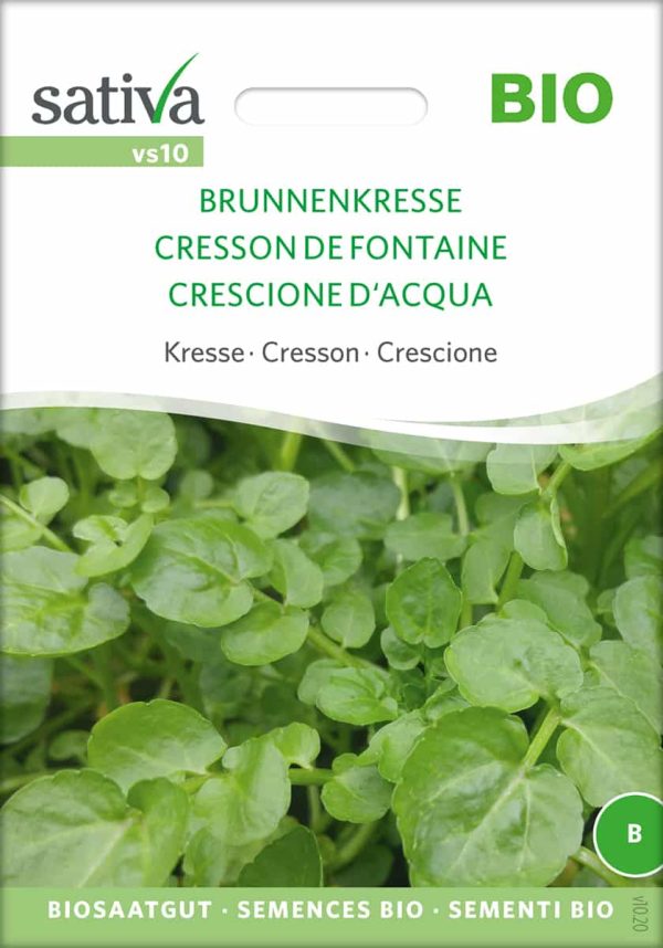 brunnenkresse samen bio saatgut sativa kompost&liebe kaufen online shop
