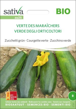 Vert Des Maraîchers maraichers zucchini samen bio saatgut sativa kompost&liebe kaufen online shop