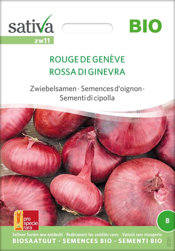 zwiebel Rouge De Genéve freiland samen bio saatgut sativa kompost&liebe kaufen online shop