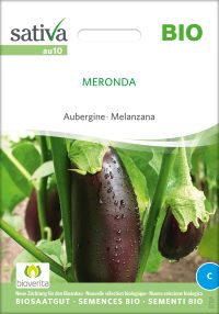 meronda | Bio Aubergine von Sativa Saatgut samen bio saatgut sativa kompost&liebe kaufen online shop