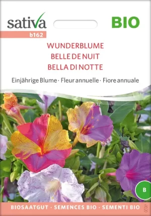 wunderblume einjährige blumen pro specie rara samen bio saatgut sativa kompost&liebe kaufen online shop