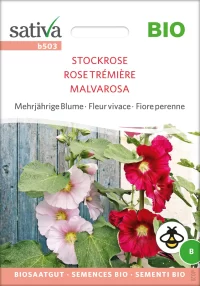 Stockrose mehrjÃ¤jrige blumen pro specie rara samen bio saatgut sativa kompost&liebe kaufen online shop