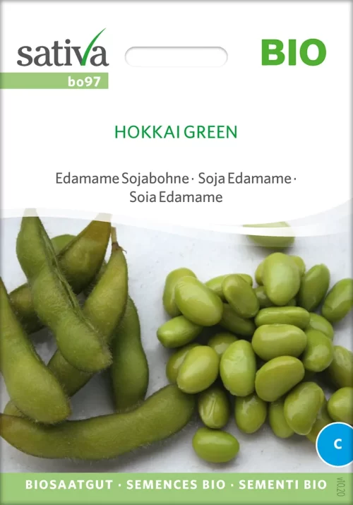 Hokkai Green, Edame Sojabohne, pro specie rara samen bio saatgut sativa kompost&liebe kaufen online shop