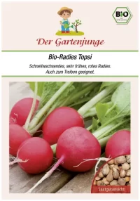 Radieschen Topsi samen bio saatgut gartenjunge kompost&liebe kaufen online shop Gartenjunge bio