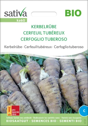 Kerbelrübe, pro specie rara samen bio saatgut sativa kompost&liebe kaufen online shop