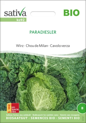 Wirsingkohl wirz wirsing kohl paradiesler , pro specie rara samen bio saatgut sativa kompost&liebe kaufen online shop