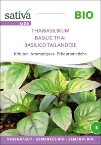 thaibasilikum kÃ¤uter pro specie rara samen bio saatgut sativa kompost&liebe kaufen online shop