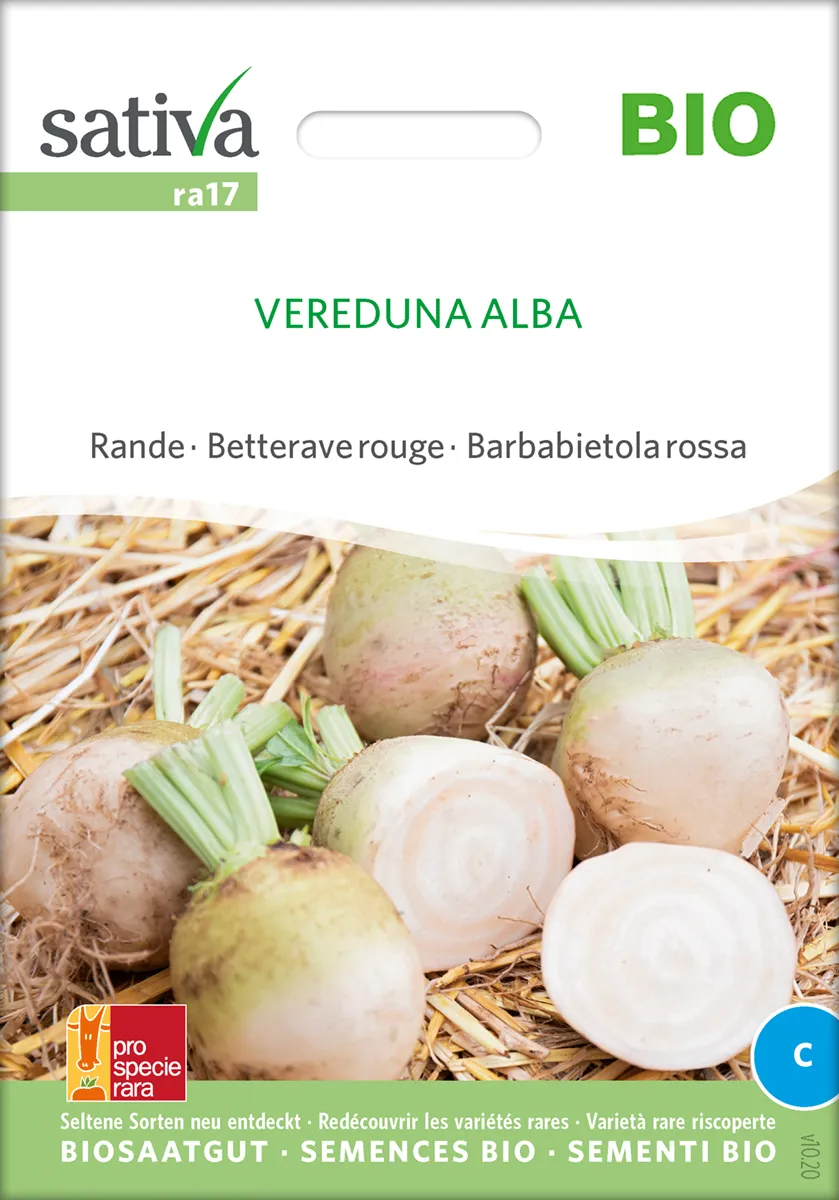 vereduna alba rote beete, pro specie rara samen bio saatgut sativa kompost&liebe kaufen online shop