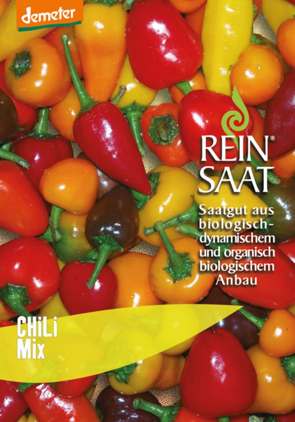 chili mix chilli pfefferoni lanterna de foc medium paprika gemüse samen sativa reinsaat kompost&liebe kompost und liebe bio demeter düngung saatgut samen