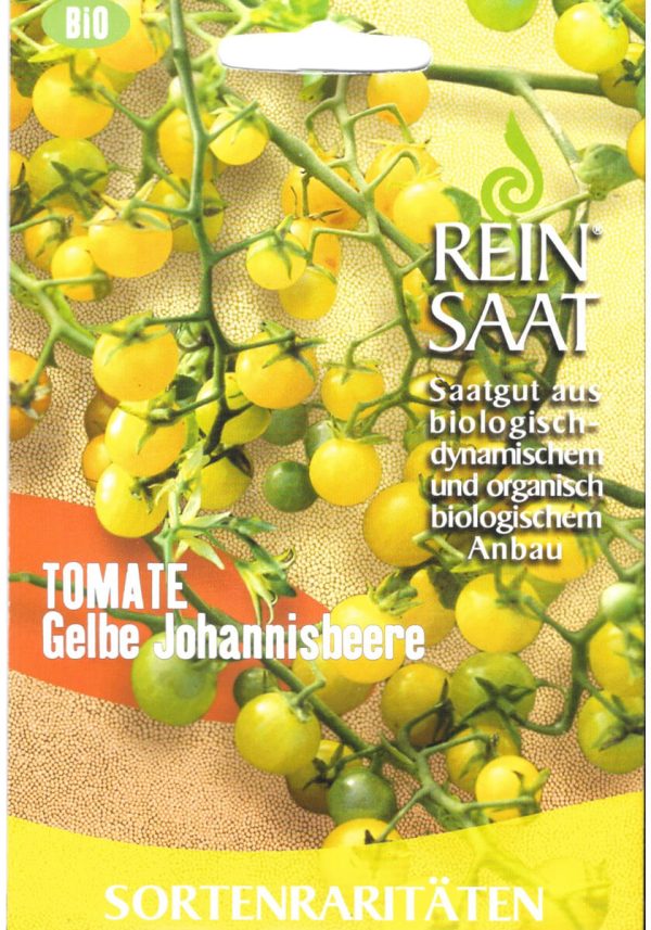 gelbe johannisbeere buschtomate balkontomate submarine cocktail cherry tomate samen saatgut sativa freiland alte sorte bioverita pro specie rara samen bio saatgut reinsaat demeter kompost&liebe kaufen online shop