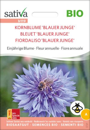 KORNBLUMEN blauer Junge einjährige blumen pro specie rara samen bio saatgut sativa kompost&liebe kaufen online shop