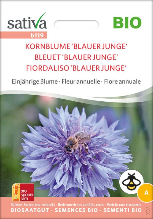 KORNBLUMEN blauer Junge einjÃ¤hrige blumen pro specie rara samen bio saatgut sativa kompost&liebe kaufen online shop