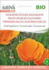 Schlafmützchen Goldmohn einjährige blumen Insektenweide Bienenweide einjährige blumen pro specie rara samen bio saatgut sativa kompost&liebe kaufen online shop