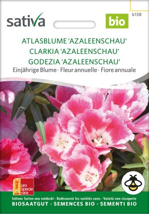 Atlasblume Azaleenschau einjährige blumen pro specie rara samen bio saatgut sativa kompost&liebe kaufen online shop