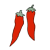 Chili Schärfegrad Filter Schärfe 8